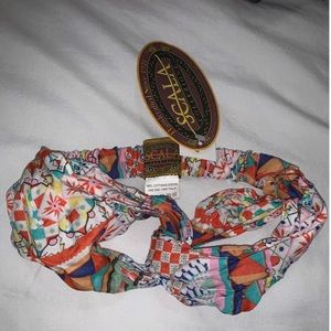 multi color scala headband